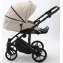 Детская коляска Adamex Zico Deluxe 3 в 1 Z-SA07 СВ.БЕЖ.КОЖА