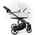 Детская коляска Adamex Zico Deluxe New 2 в 1 ZN-SA01 (БЕЛАЯ КОЖА)