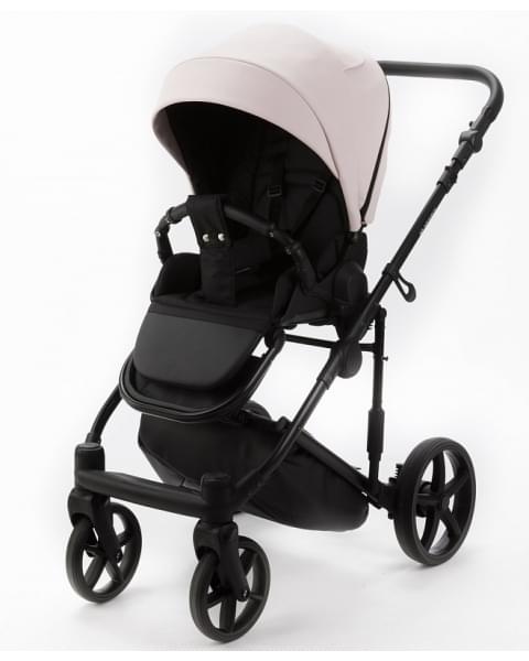 Детская коляска Adamex Zico Deluxe New 2 в 1 ZN-SA15 СВЕТЛО-РОЗОВАЯ КОЖА