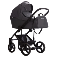 Детская коляска Bebetto Magnum Light Pro 3 в 1 с автокреслом Avionaut Cosmo 04 т.серая кожа