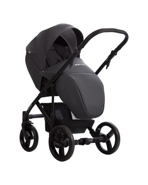Детская коляска Bebetto Magnum Light Pro 3 в 1 с автокреслом Avionaut Cosmo 04 т.серая кожа