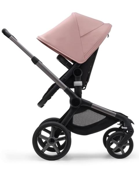 Детская коляска Bugaboo Fox 5 2 в 1 Graphite/Midnight Black/Morning Pink