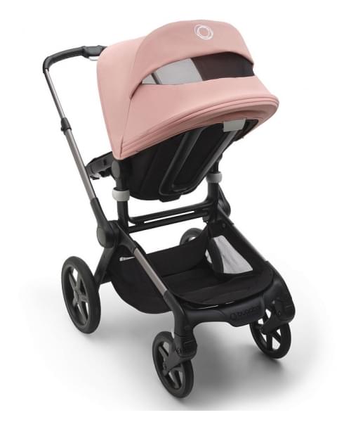 Детская коляска Bugaboo Fox 5 2 в 1 Graphite/Midnight Black/Morning Pink
