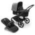 Детская коляска Bugaboo Fox 5 Complete 2 в 1 Black/Midnight Black/Forest Green