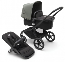 Детская коляска Bugaboo Fox 5 Complete 2 в 1 Black/Midnight Black/Forest Green