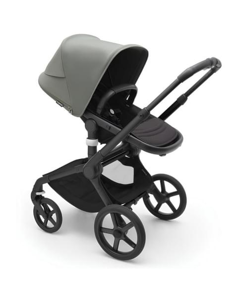 Детская коляска Bugaboo Fox 5 Complete 2 в 1 Black/Midnight Black/Forest Green