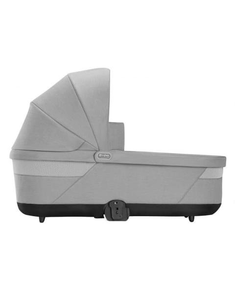 Детская коляска Cybex Balios S Lux BLK Aton B2 i-Size 3 в 1 Lava Grey с дождевиком/Volcano Black