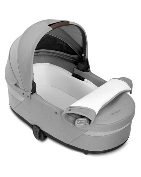 Детская коляска Cybex Balios S Lux BLK Aton B2 i-Size 3 в 1 Lava Grey с дождевиком/Volcano Black