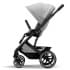 Детская коляска Cybex Balios S Lux BLK Aton B2 i-Size 3 в 1 Lava Grey с дождевиком/Volcano Black