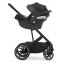 Детская коляска Cybex Balios S Lux BLK Aton B2 i-Size 3 в 1 Lava Grey с дождевиком/Volcano Black