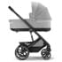 Детская коляска Cybex Balios S Lux BLK Aton B2 i-Size 3 в 1 Lava Grey с дождевиком/Volcano Black