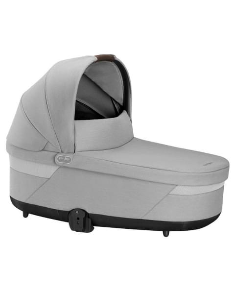 Детская коляска Cybex Balios S Lux BLK Aton B2 i-Size 3 в 1 Lava Grey с дождевиком/Volcano Black