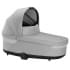 Детская коляска Cybex Balios S Lux BLK Aton B2 i-Size 3 в 1 Lava Grey с дождевиком/Volcano Black