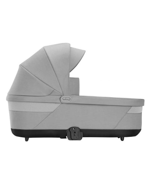 Детская коляска Cybex Balios S Lux BLK Aton B2 i-Size 3 в 1 Lava Grey с дождевиком/Volcano Black