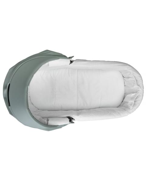 Детская коляска Indigo Mio Eco Plus 14 2 в 1 03 шалфей кожа