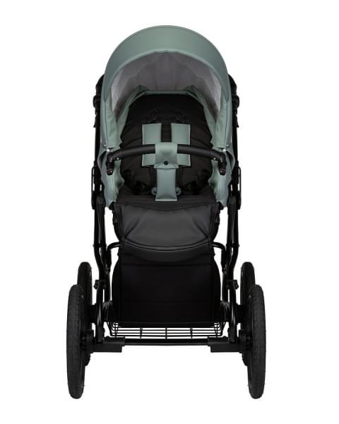 Детская коляска Indigo Mio Eco Plus 14 2 в 1 03 шалфей кожа