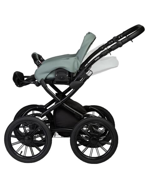 Детская коляска Indigo Mio Eco Plus 14 2 в 1 03 шалфей кожа