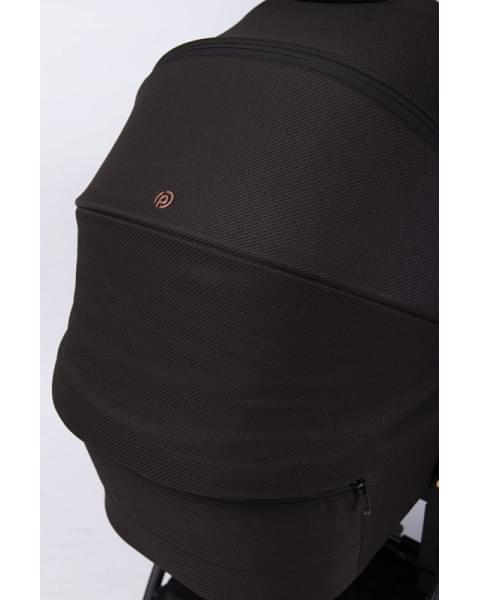 Детская коляска Peppy Monaco GP 2 в 1 Rose Black рама черно-золотая