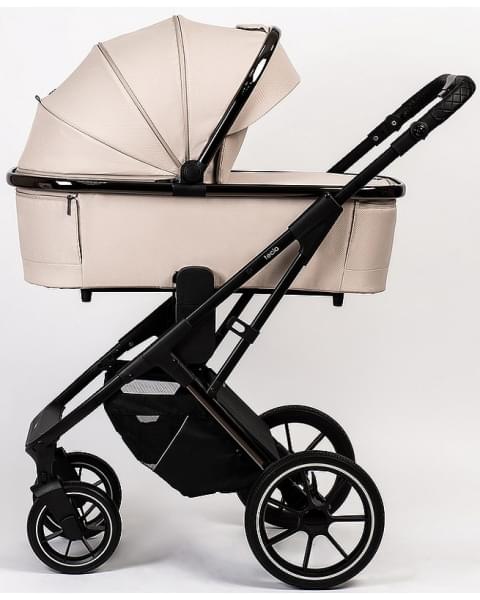 Детская коляска Peppy Tecla 2 в 1 Stone Chrome Edition (Бежевый)
