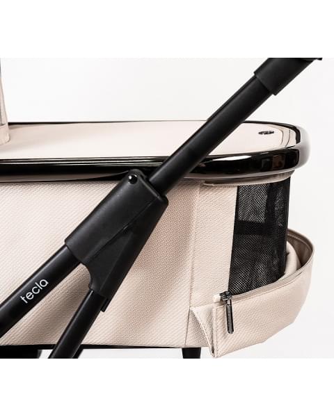 Детская коляска Peppy Tecla 2 в 1 Stone Chrome Edition (Бежевый)