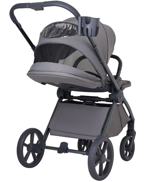 Коляска 2 в 1 Pituso Teffy Steel Grey/Graphite