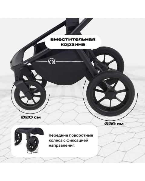 Детская коляска Rant Flex 2 в 1 RA076 Grey
