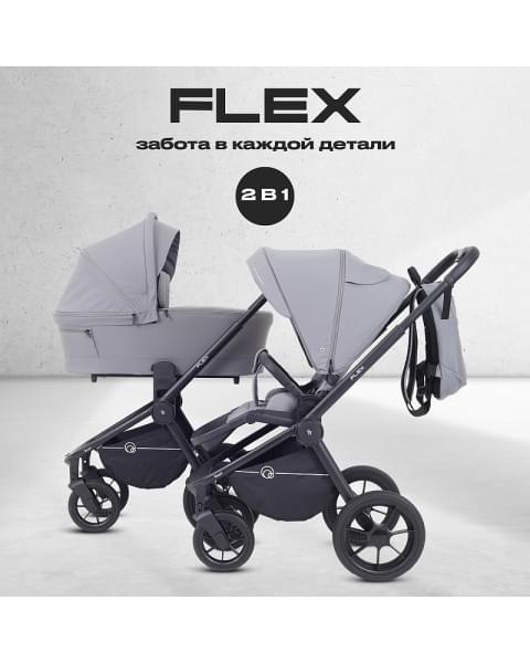 Детская коляска Rant Flex 2 в 1 RA076 Grey