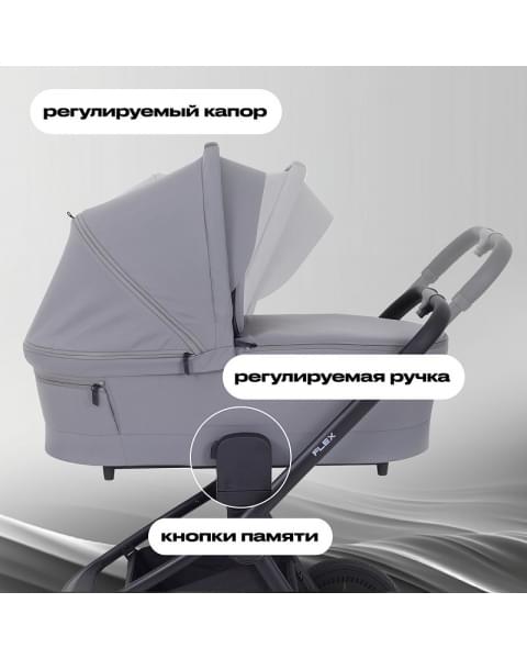 Детская коляска Rant Flex 2 в 1 RA076 Grey