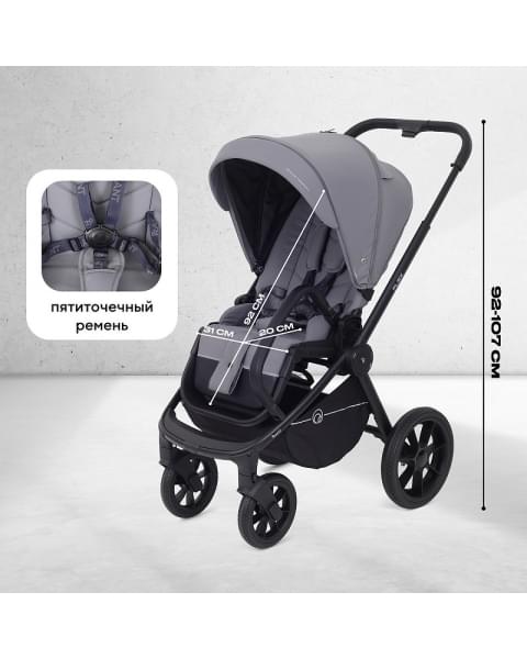 Детская коляска Rant Flex 2 в 1 RA076 Grey
