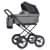 Детская коляска Riko Basic Bella Lux Classic 2 в 1 01 темно-серый