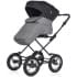 Детская коляска Riko Basic Bella Lux Classic 2 в 1 01 темно-серый