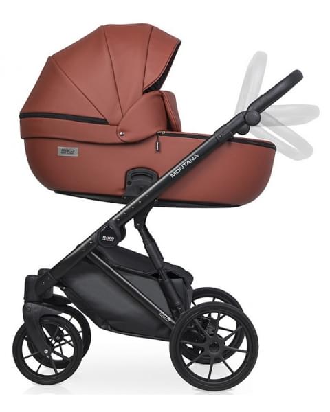 Детская коляска Riko Basic Montana Ecco 2 в 1 17 Maroon