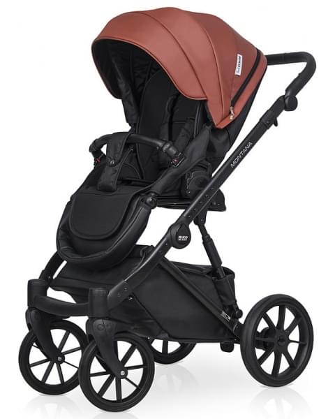 Детская коляска Riko Basic Montana Ecco 2 в 1 17 Maroon