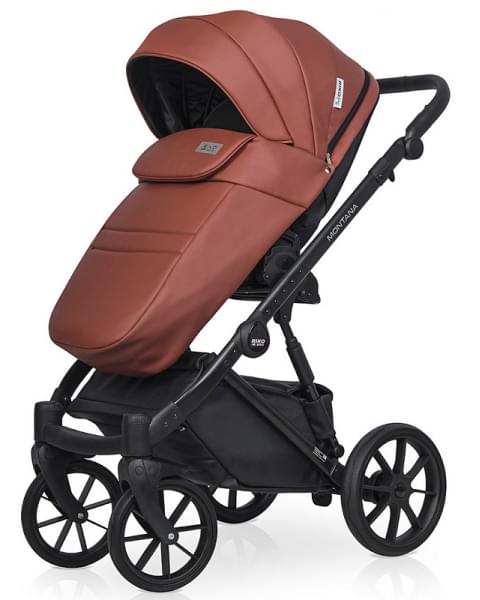 Детская коляска Riko Basic Montana Ecco 2 в 1 17 Maroon