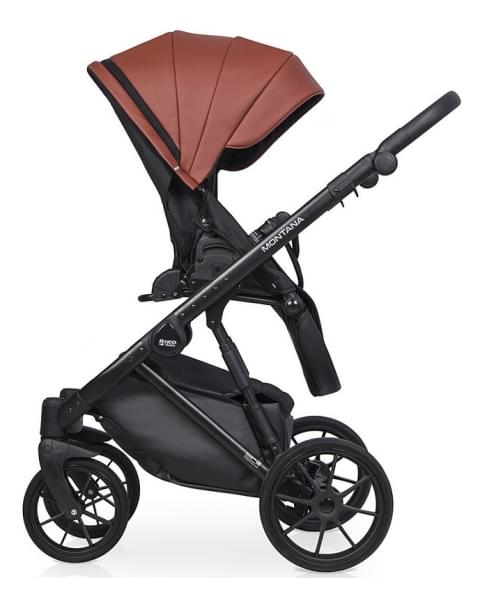 Детская коляска Riko Basic Montana Ecco 2 в 1 17 Maroon