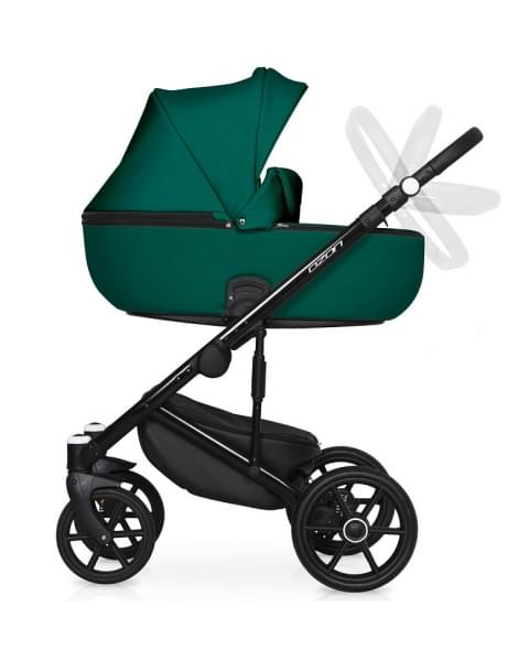 Детская коляска Riko Basic Ozon Ecco 2 в 1 22 изумрудный