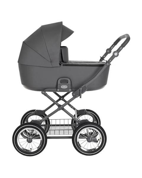Детская коляска Roan Bass Next Classic d12 2 в 1 RCL263/1 Steel Grey
