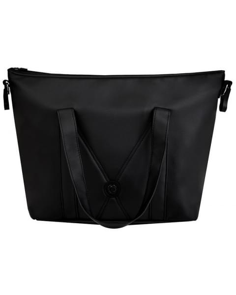 Детская коляска Roan Bass Next Кожа 3 в 1 с автокреслом Tutis Elo Lux EduSky Black RN088/1 Black/Black