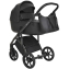 Детская коляска Roan Bass Next Кожа 3 в 1 с автокреслом Tutis Elo Lux EduSky Black RN088/1 Black/Black