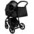 Детская коляска Roan Esso 2025 Кожа 2 в 1 ESSK/210/1 Black /Black/руч.Тем.коричневый