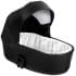 Детская коляска Roan Esso 2025 Кожа 2 в 1 ESSK/210/1 Black /Black/руч.Тем.коричневый