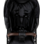 Детская коляска Roan Esso 2025 Кожа 2 в 1 ESSK/210/1 Black /Black/руч.Тем.коричневый
