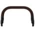 Детская коляска Roan Esso 2025 Кожа 2 в 1 ESSK/210/1 Black /Black/руч.Тем.коричневый