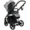 Детская коляска Roan Sol Flowers 3 в 1 с автокреслом Tutis Elo Lux EduSky Black RSF/5002 Gray/Black