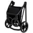 Детская коляска Roan Sol Flowers 3 в 1 с автокреслом Tutis Elo Lux EduSky Black RSF/5002 Gray/Black