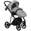 Детская коляска Roan Sol Flowers 3 в 1 с автокреслом Tutis Elo Lux EduSky Black RSF/5002 Gray/Black