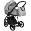 Детская коляска Roan Sol Flowers 3 в 1 с автокреслом Tutis Elo Lux EduSky Black RSF/5002 Gray/Black