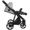 Детская коляска Roan Sol Flowers 3 в 1 с автокреслом Tutis Elo Lux EduSky Black RSF/5002 Gray/Black