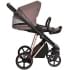 Детская коляска Roan Sol Luxury 3 в 1 с автокреслом Tutis Elo Lux EduSky Black RSL/4043 Cocoa/Rose Gold