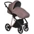 Детская коляска Roan Sol Luxury 3 в 1 с автокреслом Tutis Elo Lux EduSky Black RSL/4043 Cocoa/Rose Gold